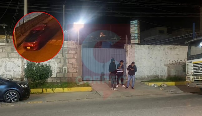 Detienen a dos sospechosos del robo de armas a efectivos policiales en Hunter. Foto: PNP.