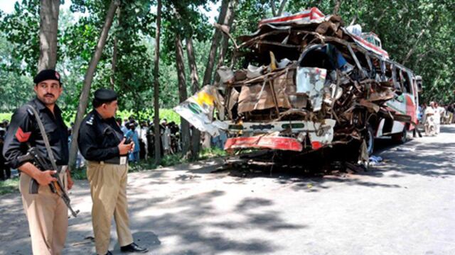 Pakistán: Explosión de bomba deja tres muertos