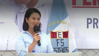 Keiko Fujimori sobre expulsión de escolares: “Los más malcriados no van a estar en las aulas”