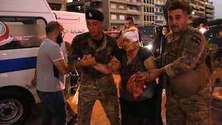 El presidente del Líbano moviliza al Ejército a las zonas afectadas por explosión
