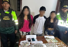 Pisco: menores de 15 y 16 años tenían más de mil “ketes” de pasta básica de cocaína