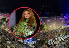 Brasil: Shakira enciende Copacabana con ‘La fuerte’ en la apertura de su concierto