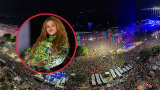 Brasil: Shakira enciende Copacabana con ‘La fuerte’ en la apertura de su concierto