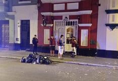 Lanzan cartucho de dinamita en una pizzería en el centro de Trujillo