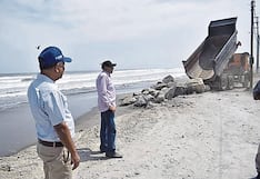 Trujillo: Alcalde de Moche exige al MTC obras para frenar erosión costera