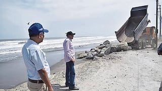 Trujillo: Alcalde de Moche exige al MTC obras para frenar erosión costera