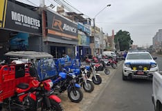 Ica: cierran nueve locales de venta de motos por ocupar la vía pública en la Av. Túpac Amaru