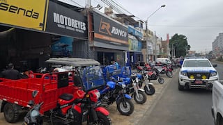 Ica: cierran nueve locales de venta de motos por ocupar la vía pública en la Av. Túpac Amaru
