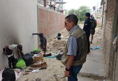 Piura: Retiran a tres sujetos que dormían en la vía pública en la urbanización San Ramón