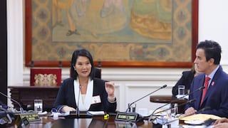 Keiko Fujimori encabezó la primera sesión del Consejo de Ministros de su Gobierno