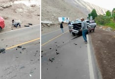 Arequipa: Choque frontal entre auto y camioneta deja ocho heridos y un fallecido (VIDEO)