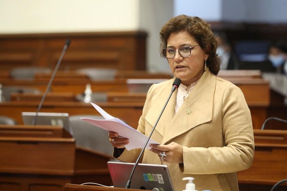 Silvia Monteza, de Acción Popular. (Foto: Congreso)