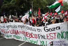 Miles marchan en apoyo a Gaza en varias ciudades: un año de la guerra entre Israel y Hamás