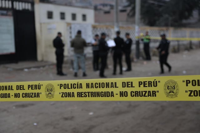 Hallan granada de guerra y mensaje extorsivo frente al penal Castro Castro en San Juan de Lurigancho (Foto: GEC)