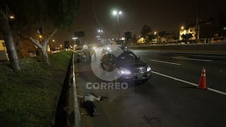 El Agustino: Hombre muere atropellado por camión recolector al intentar cruzar Vía Evitamiento (FOTOS Y VIDEO)