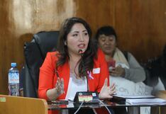 Huancayo: Regidora Fabián escapa de pedido de vacancia