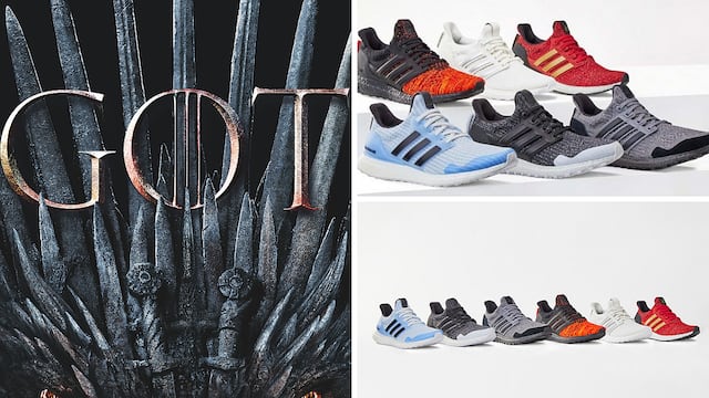 Lanzan colección de zapatillas inspirada en la serie Game of Thrones