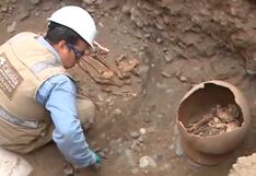 Hallan restos arqueológicos de 1300 años en plena avenida de Miraflores