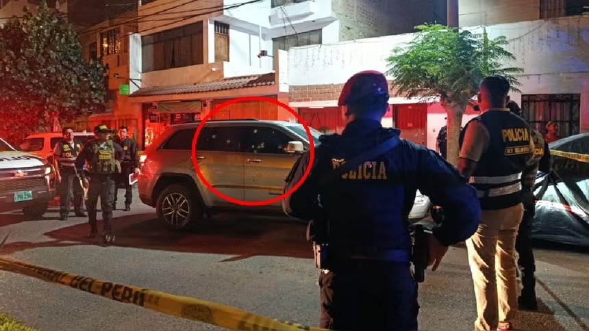 El crimen ocurrió en la urbanización La Macarena. El herido fue trasladado al Hospital Daniel Alcides Carrión y permanece en Trauma Shock. (Imagen de RPP)