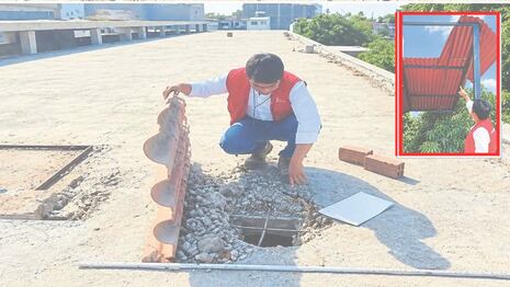 Lluvias: Facultad de Medicina de la Universidad Nacional de Trujillo en peligro