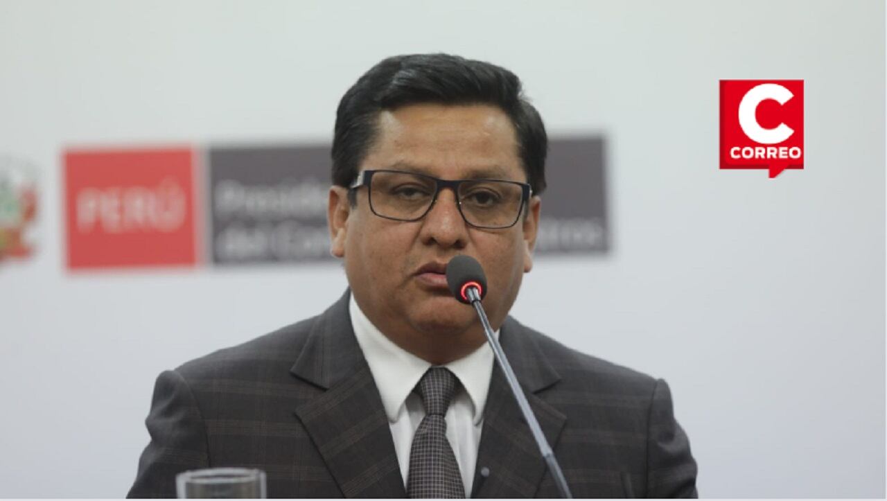 Ministro de Salud hizo anuncio en conferencia. (Foto: Anthony Niño de Guzmán/ @photo.gec)