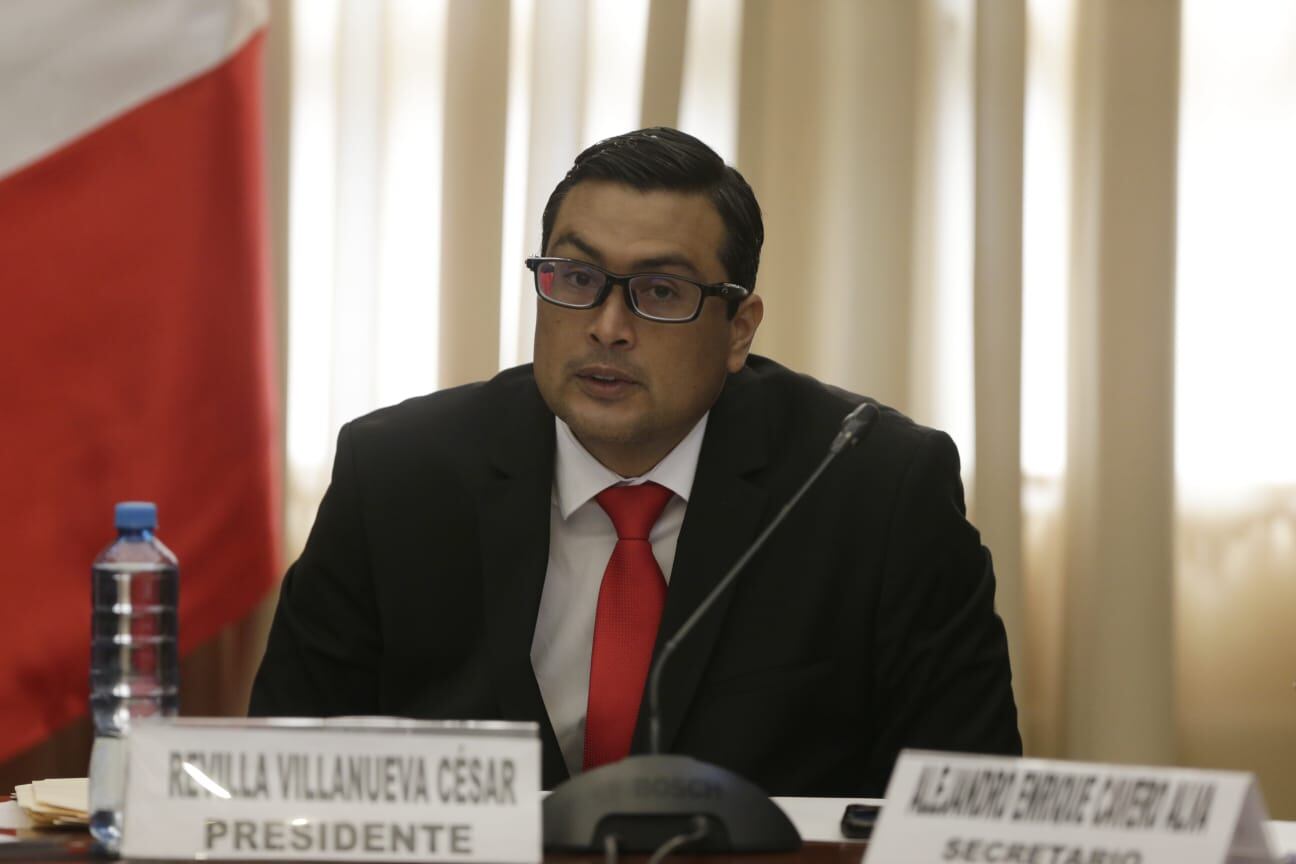 César Revilla de Fuerza Popular busca integrar la Mesa Directiva en este último periodo. (Foto: César Bueno)