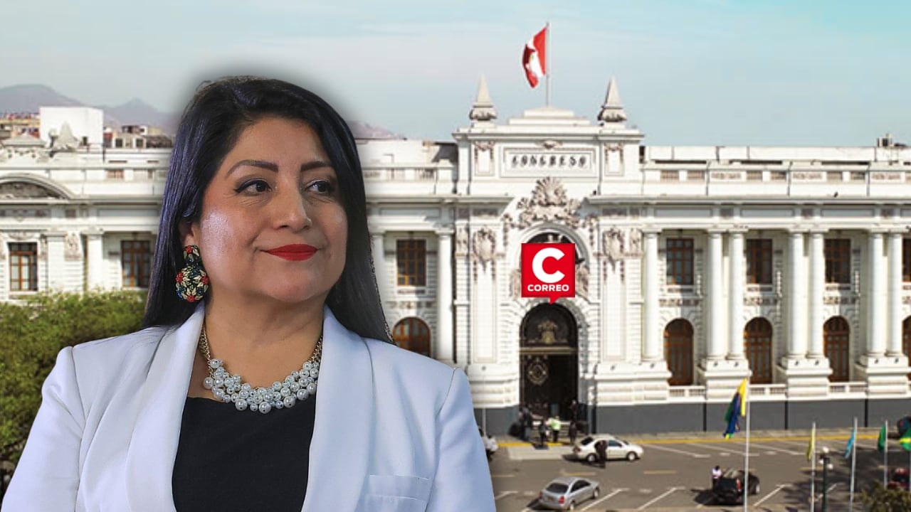 Denisse Miralles iniciará ronda de diálogo con bancadas del Congreso en busca del voto de confianza. Composición: Diario Correo.