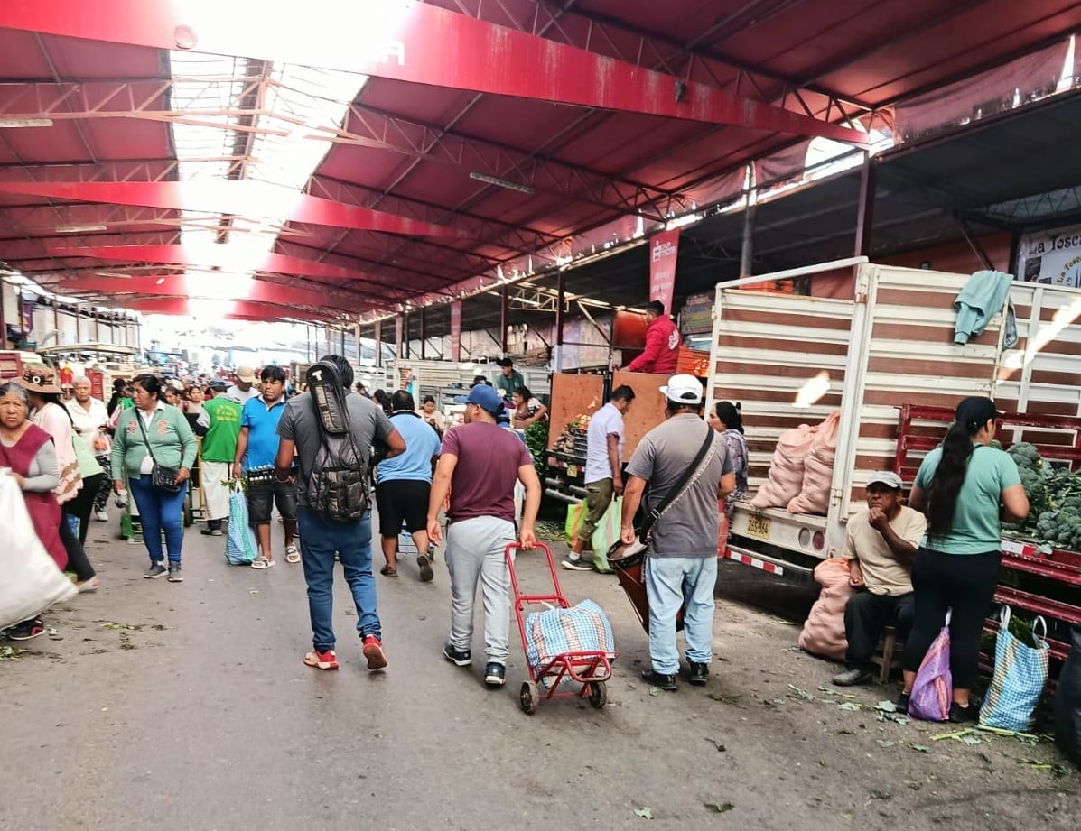 En el mercado mayorista Grau atendieron en las primeras horas
