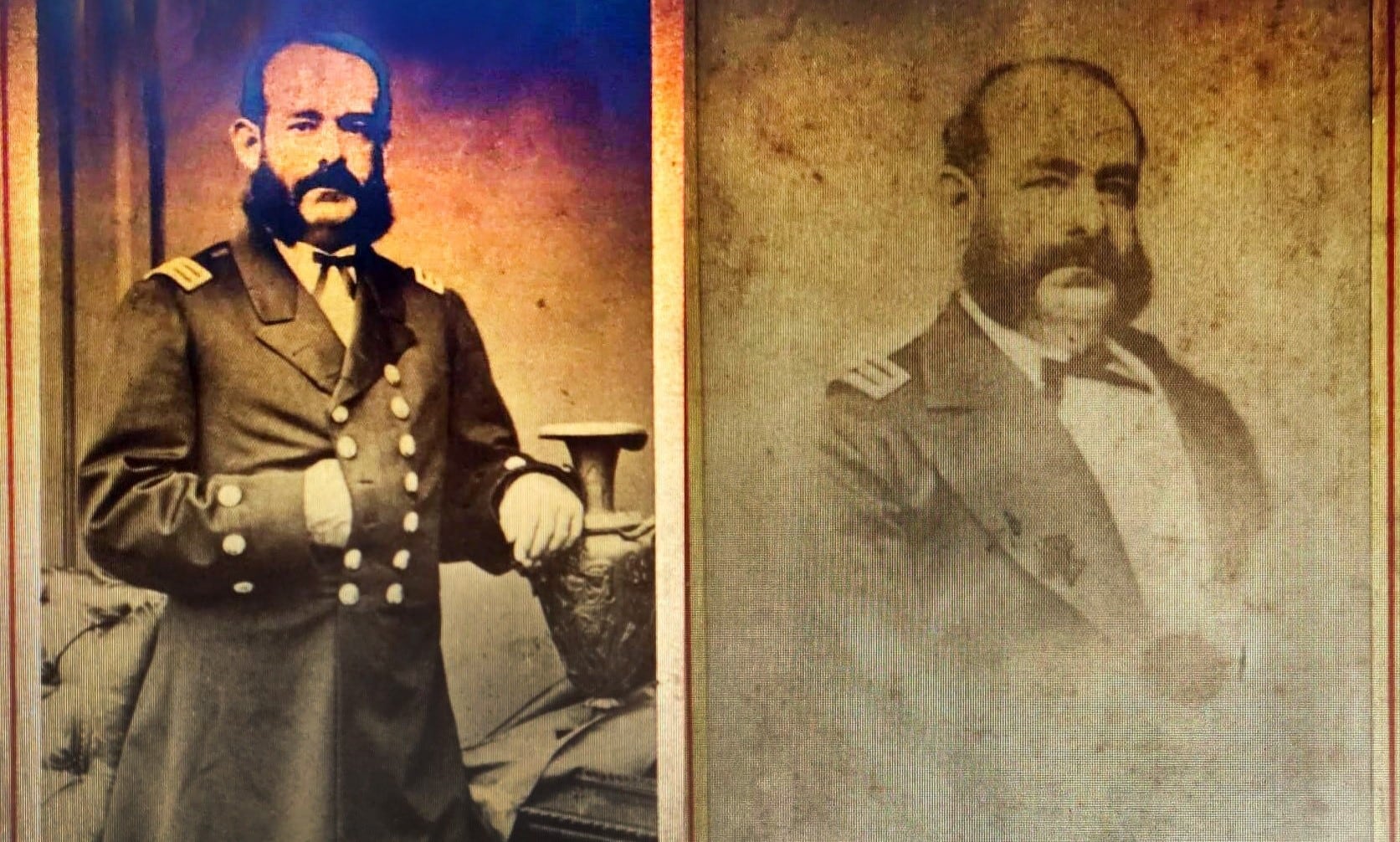 Fotografía está en la tarjeta de visita y que fue tomada por el Estudio Courret.