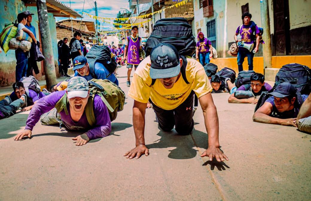 Hermandad Virgen de Lourdes de Huancabamba fue la primera en arribar al santuario en Ayabaca..