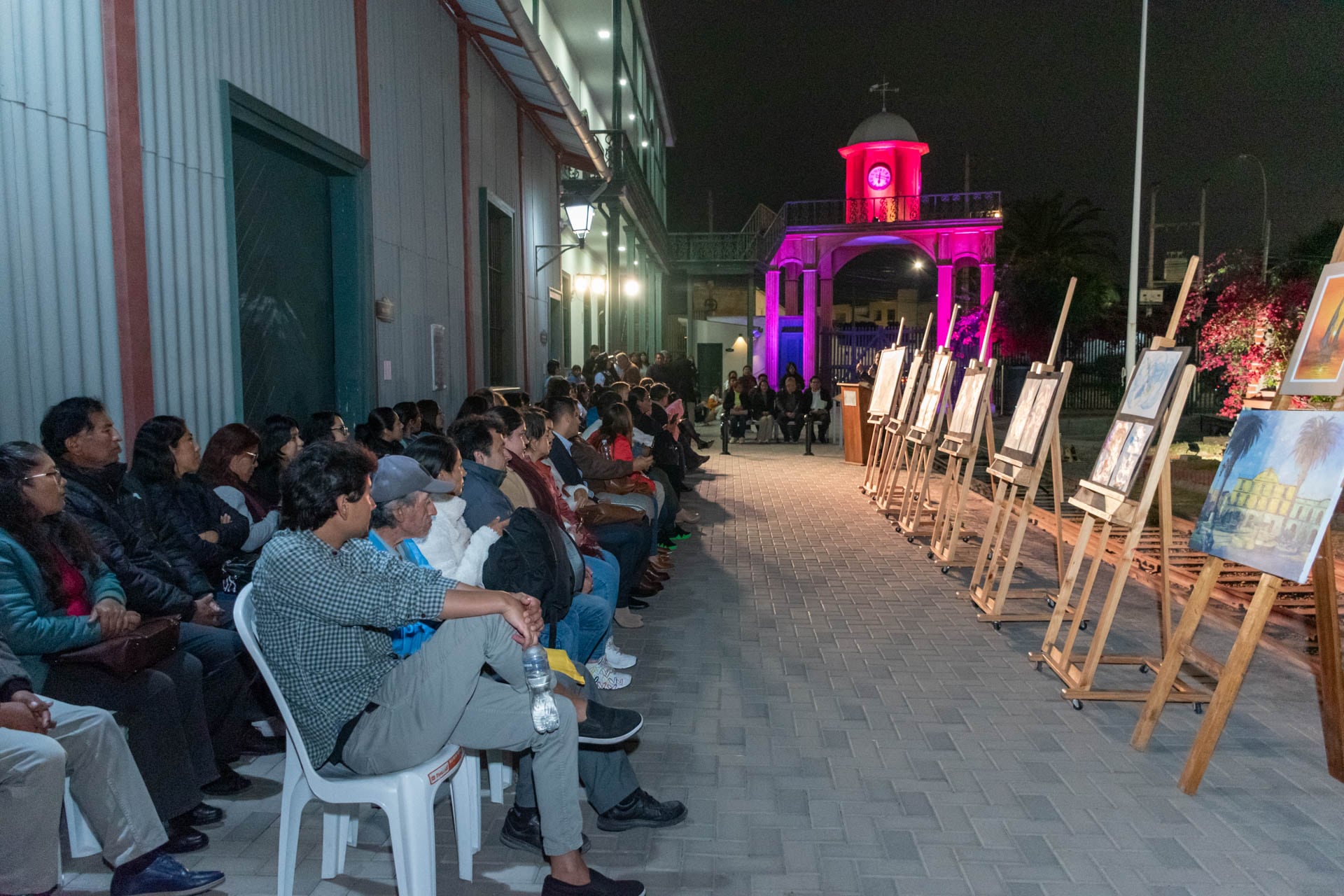Jornada “Entre Rieles y Museos” se cumplió en el Museo Ferroviario Nacional de Tacna. (Foto: Difusión)