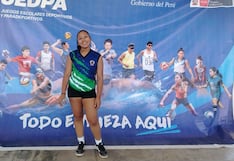 Aura Ormeño se corona campeona de lanzamiento de bala en Ica y clasifica a la macrorregional