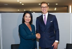 Keiko Fujimori y el presidente de Finlandia, Alexander Stubb, acuerdan fortalecer cooperación bilateral