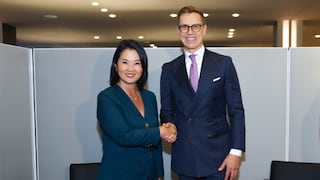 Keiko Fujimori y el presidente de Finlandia, Alexander Stubb, acuerdan fortalecer cooperación bilateral
