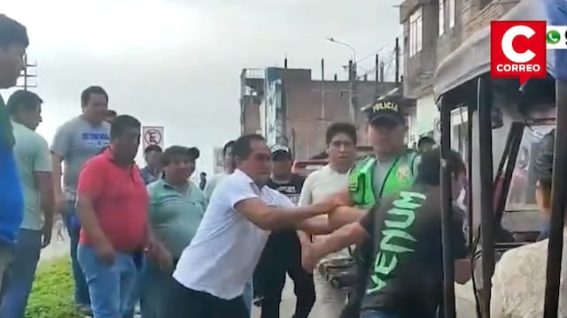 Chanchamayo: transportistas se pelearon a golpes por pasajeros en Pichanaqui (VIDEO)