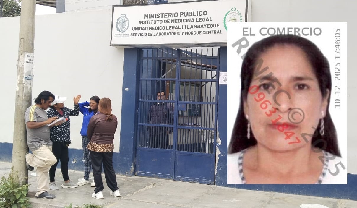 Cuerpo de la occisa fue llevado a la morgue de Chiclayo.