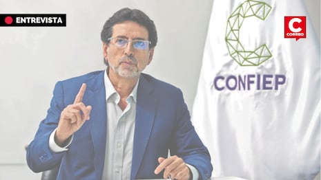 Jorge Zapata, presidente de la Confiep: “Tanto cambio de presidente no conduce a nada positivo”