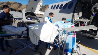 Huancayo: Hospital Carrión evacúa en vuelos de emergencia a dos jóvenes con quemaduras críticas