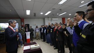 Gobernador, alcaldes y funcionarios juramentan como miembros del Coresec en Ayacucho