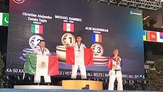 Orgullo arequipeño: Michael Ramírez se corona campeón mundial de karate en Rumanía