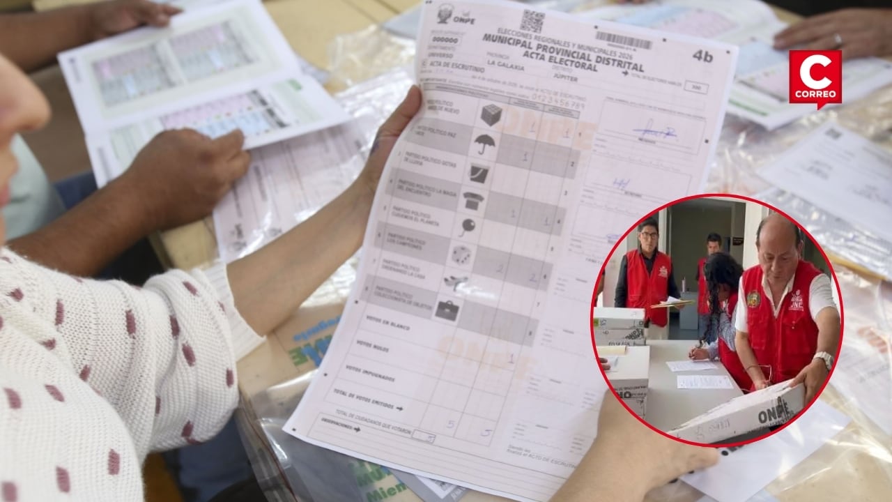 JNE procesa el 100% de las actas electorales observadas para las Elecciones Regionales y Municipales 2026