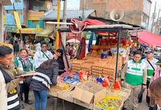 Huancayo: decomisan golosinas con fechas adulteradas y sin registro sanitario