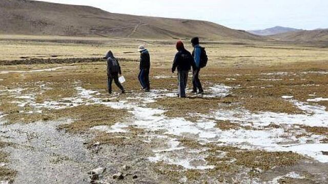 ​Temperatura mínima en Arequipa llegó a 18 grados bajo cero