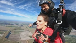 Alejandra Baigorria tras hacer paracaidismo: “Así se demuestra que todo está en la mente” (VIDEO)
