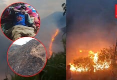 Huancayo: Fuego destruye cultivos, mata ganado y deja un herido en Santo Domingo de Acobamba