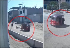 Delincuentes en mototaxi arrastran a una mujer para robarle sus pertenencias en Ica