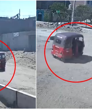 Delincuentes en mototaxi arrastran a una mujer para robarle sus pertenencias en Ica