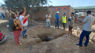 Ica: protestan por colapso de desagüe en colegio de Acomayo y escolares soportaron olores fétidos