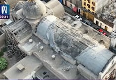 Colapso parcial del techo obliga a cerrar la histórica iglesia San Lázaro en el Rímac