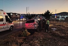 Jauja: choque entre camioneta y automóvil deja diez heridos